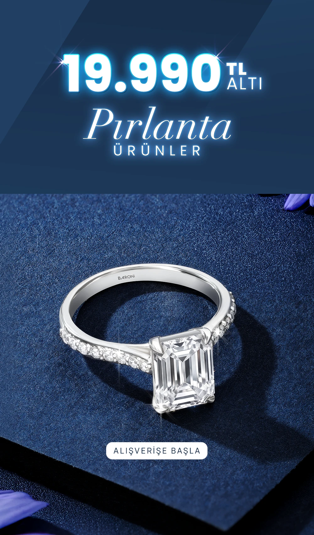 19.990 TL ve Altı Pırlantalı Ürünler 