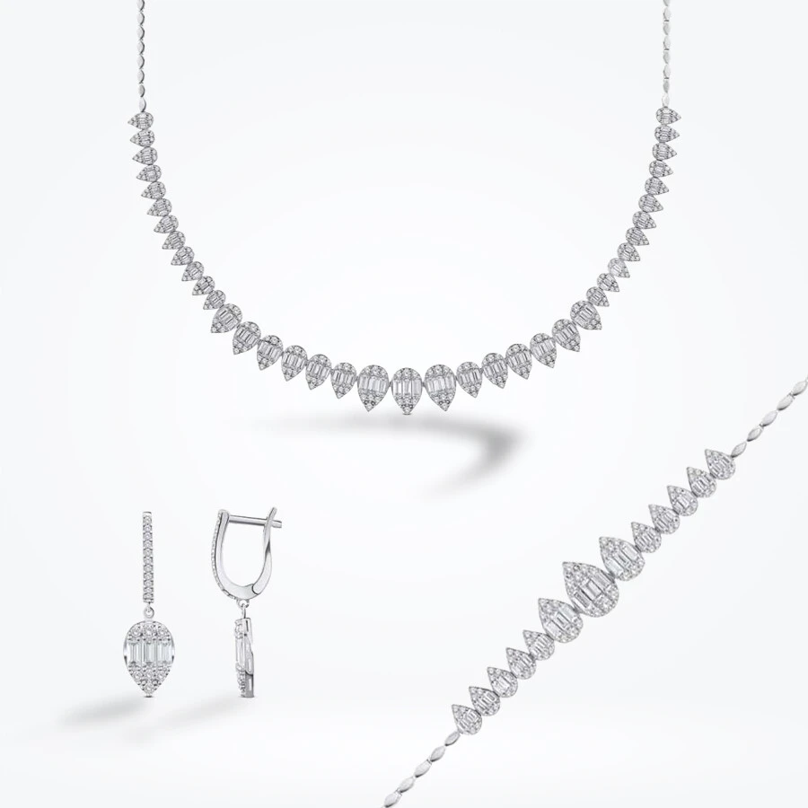 Altın Damla Baget Set