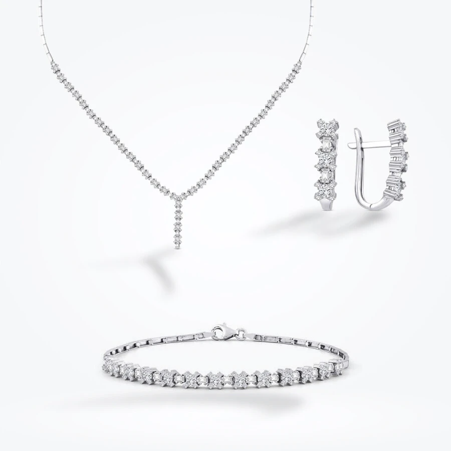 Altın Baget Düğün Seti