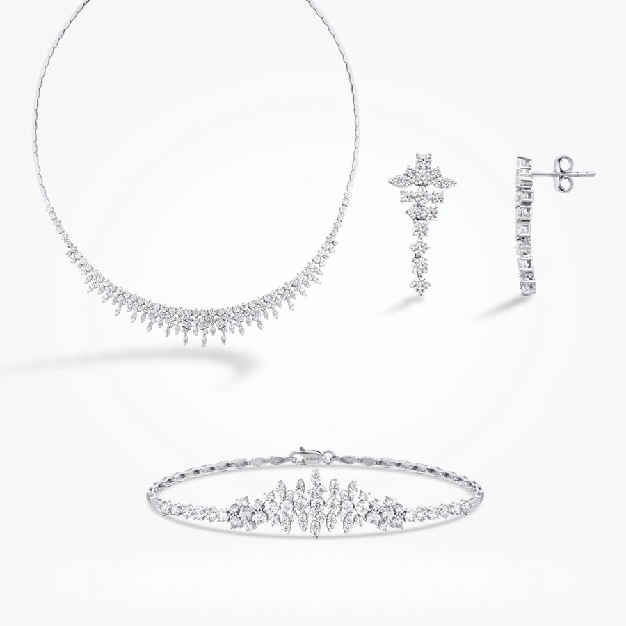 Altın Taşlı Trend Set