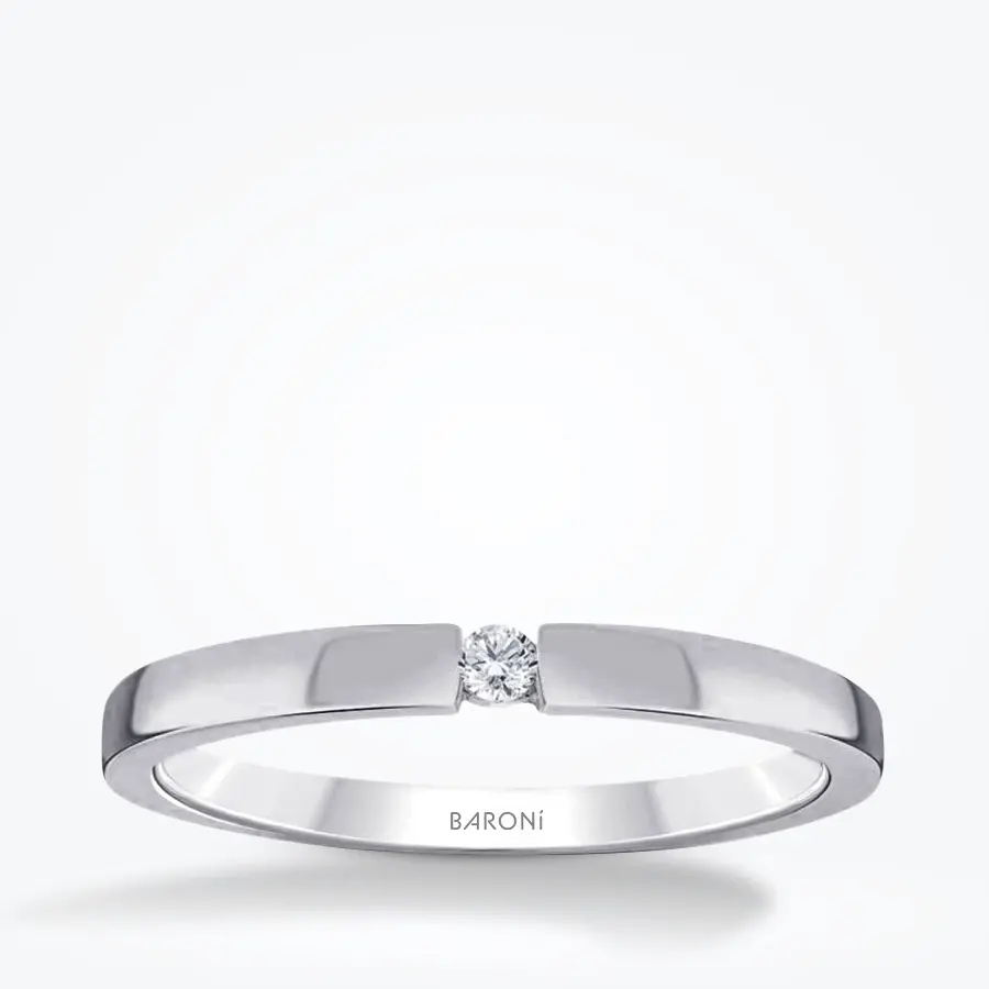 0.05 Karat Pırlanta Trend Yüzük - Baroni Diamond