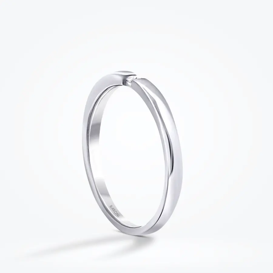 0.05 Karat Pırlanta Trend Yüzük - Baroni Diamond (1)