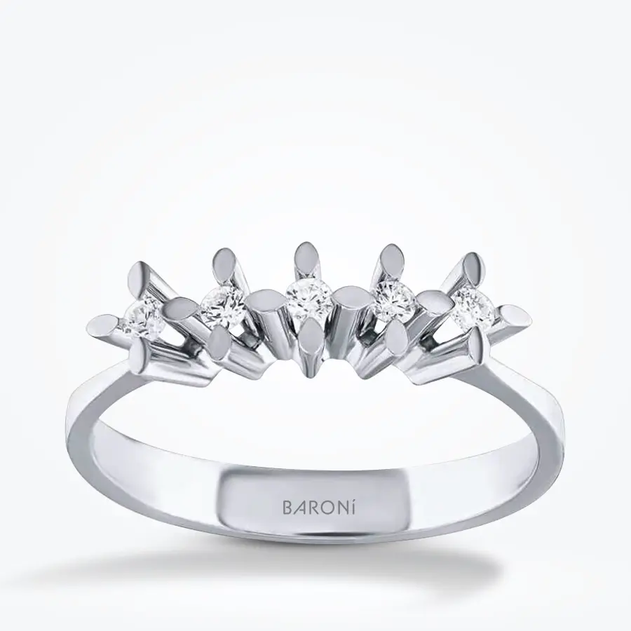 0.15 Karat Pırlanta Beştaş Yüzük - Baroni Diamond
