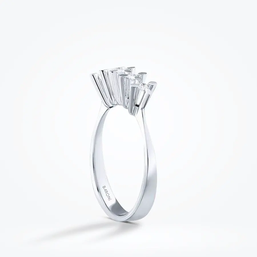 0.15 Karat Pırlanta Beştaş Yüzük - Baroni Diamond (1)