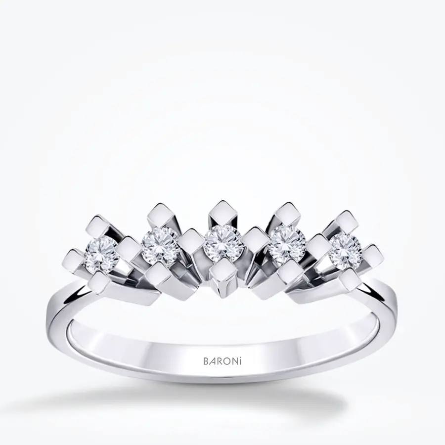 0.20 Karat Pırlanta Beştaş Yüzük - Baroni Diamond