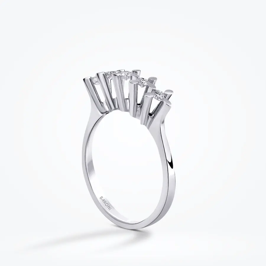 0.25 Karat Pırlanta Beştaş Yüzük - Baroni Diamond (1)