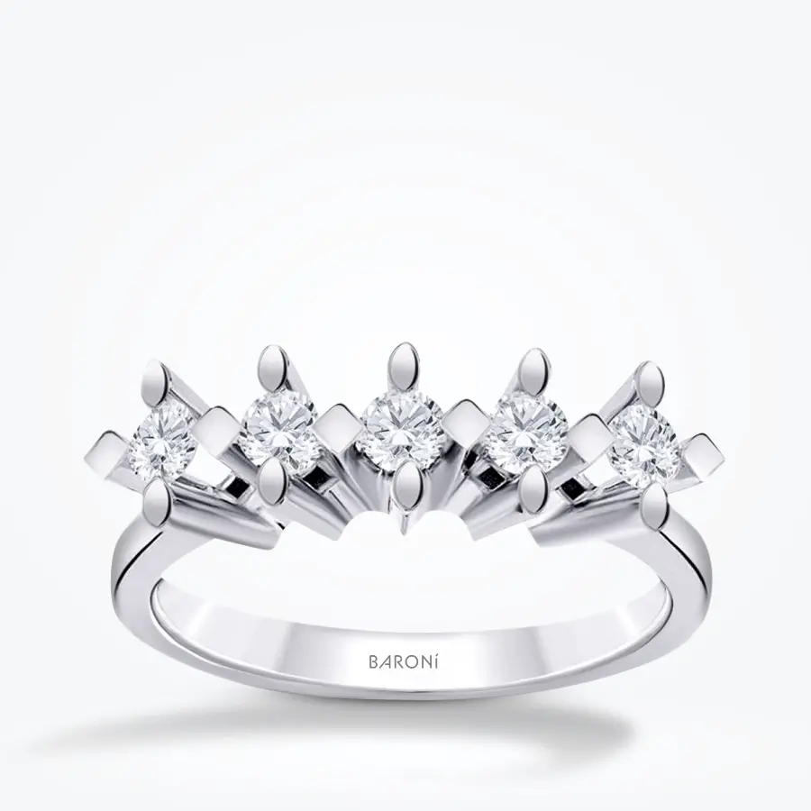 0.45 Karat Pırlanta Beştaş Yüzük - Baroni Diamond