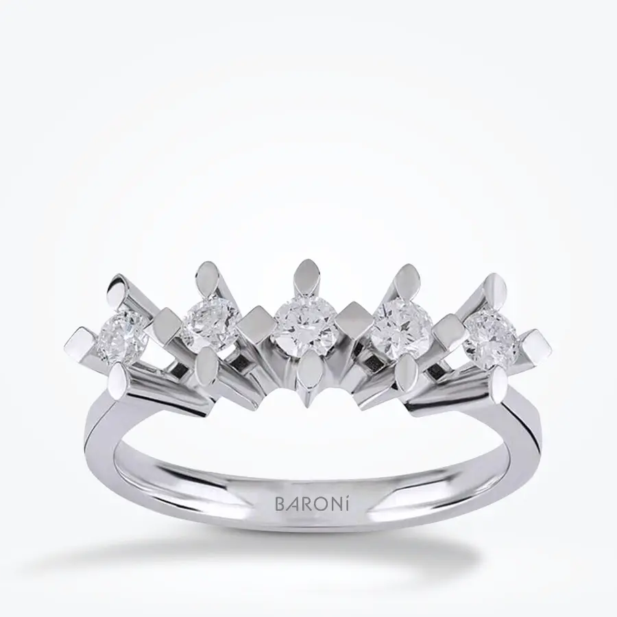 0.50 Karat Pırlanta Beştaş Yüzük - Baroni Diamond