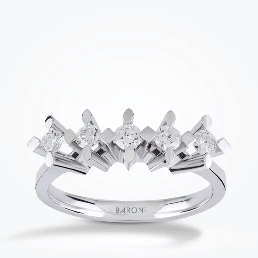 0.50 Karat Pırlanta Beştaş Yüzük - Baroni Diamond