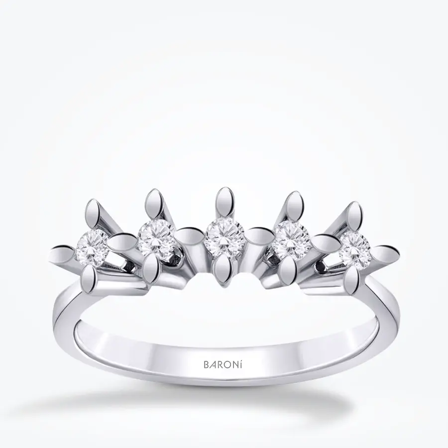 0.50 Karat Pırlanta Beştaş Yüzük - Baroni Diamond