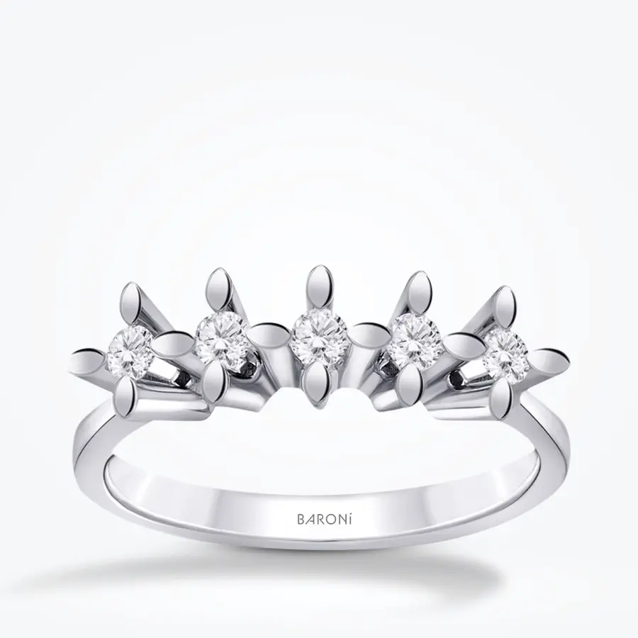 0.75 Karat Pırlanta Beştaş Yüzük - Baroni Diamond