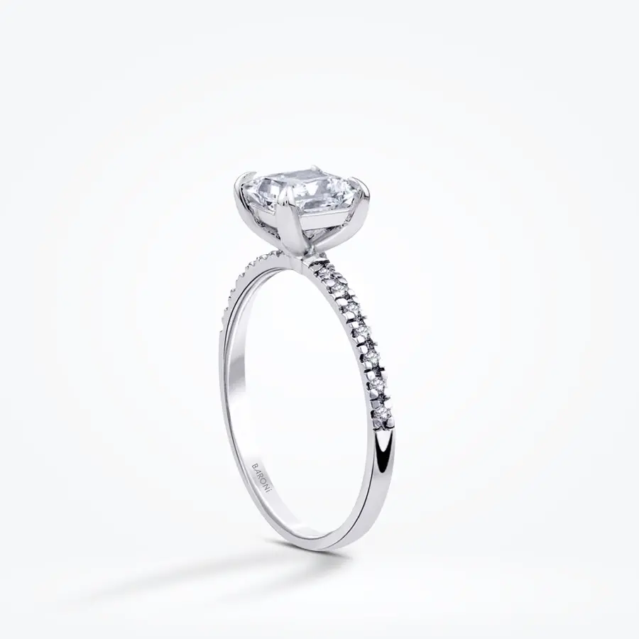 1.11 Karat Pırlanta Tektaş Yüzük - Baroni Diamond (1)
