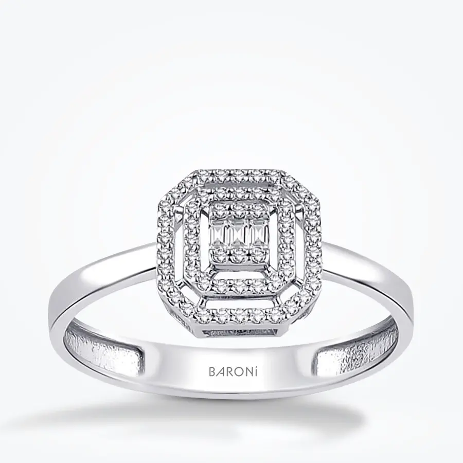 Altın Baget Set - Baroni Diamond (1)