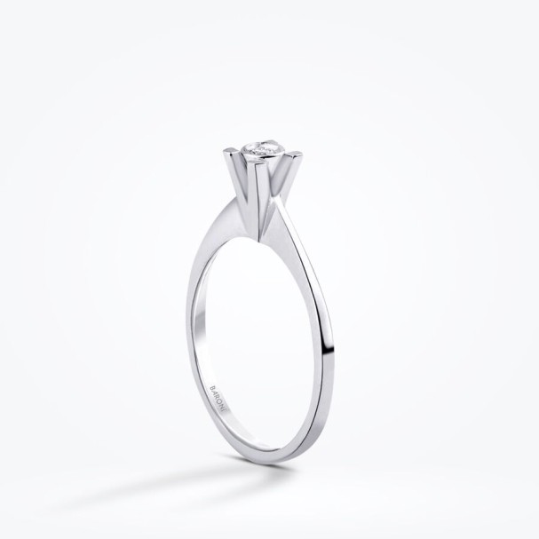 0.04 Karat Pırlanta Tektaş Yüzük - Baroni Diamond (1)