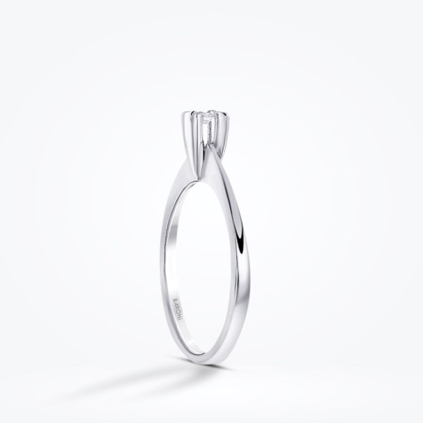 0.04 Karat Pırlanta Tektaş Yüzük - Baroni Diamond (1)