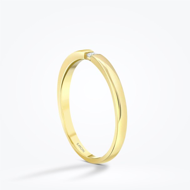 0.05 Karat Pırlanta Trend Yüzük - Baroni Diamond (1)