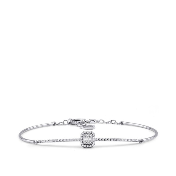 0.06 Karat Pırlanta Baget Bileklik - Baroni Diamond
