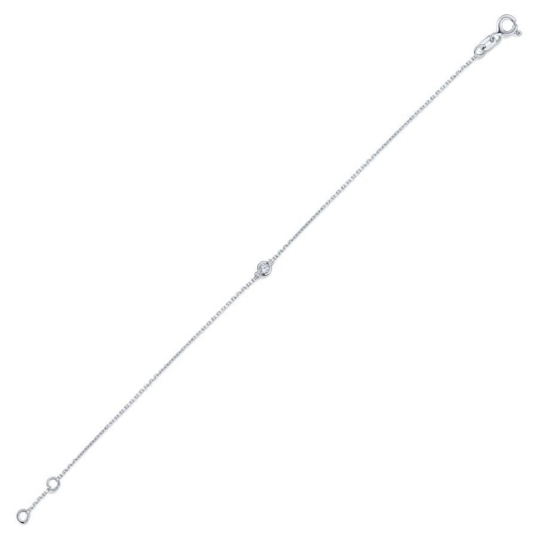 0.06 Karat Pırlanta Küçük Taşlı Bileklik - Baroni Diamond