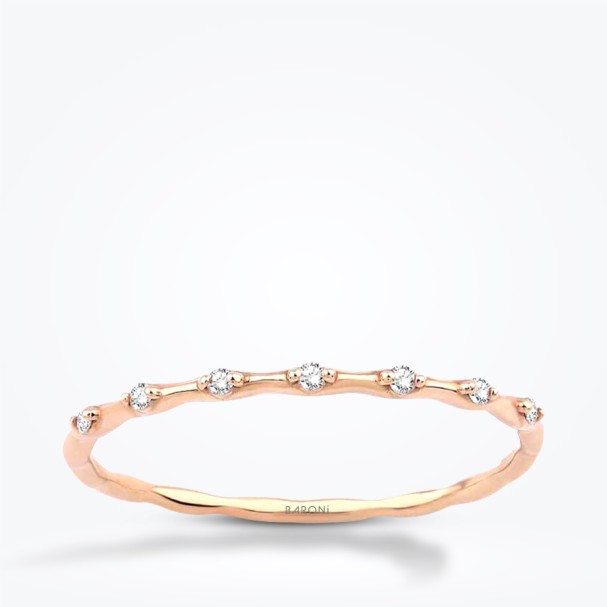 0.07 Karat Pırlanta Trend Rose Yüzük - Baroni Diamond