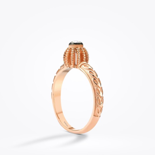 0.10 Karat Elmas Tektaş Yüzük - Baroni Diamond (1)