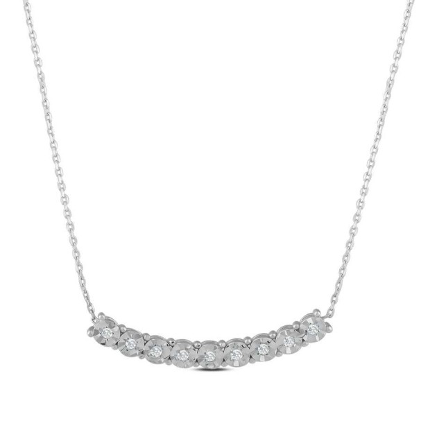 0.10 Karat Pırlanta Efektli Kolye - Baroni Diamond