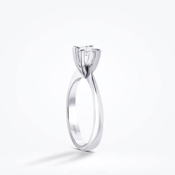 0.10 Karat Pırlanta Tektaş Yüzük - Baroni Diamond (1)