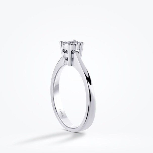 0.10 Karat Pırlanta Tektaş Yüzük - Baroni Diamond (1)