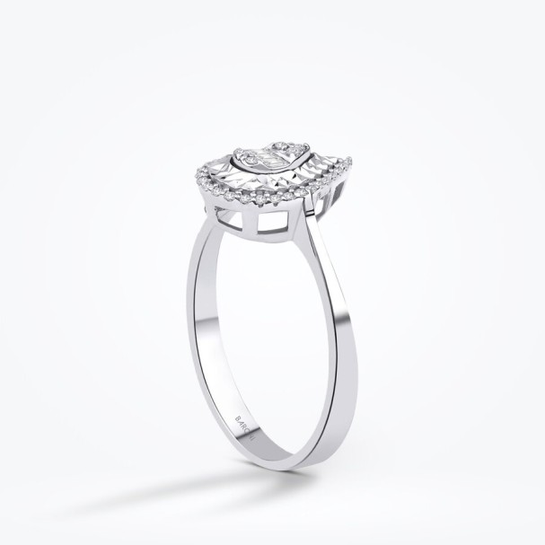 0.11 Karat Pırlanta Baget Yüzük - Baroni Diamond (1)