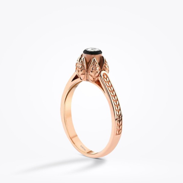 0.12 Karat Elmas Tektaş Yüzük - Baroni Diamond (1)