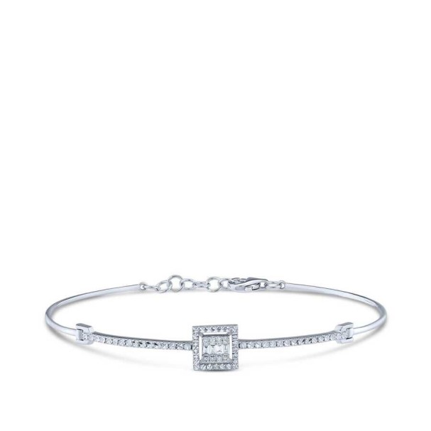 0.12 Karat Pırlanta Baget Kelepçe - Baroni Diamond