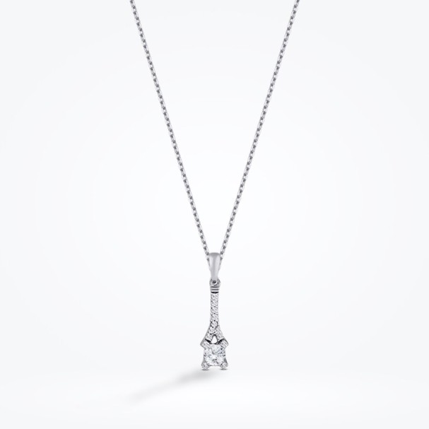 0.16 Karat Pırlanta Tektaş Kolye - Baroni Diamond