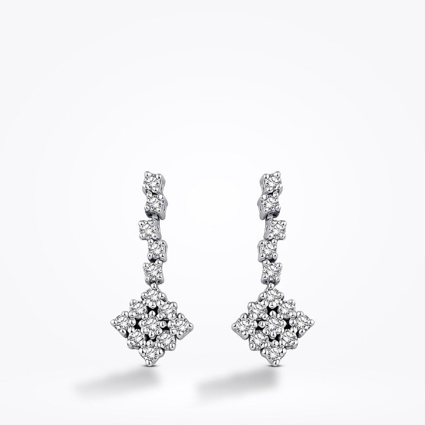 0.16 Karat Pırlanta Trend Küpe - Baroni Diamond (1)