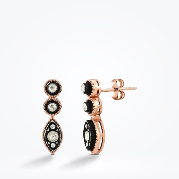 0.18 Karat Elmas Küpe - Baroni Diamond