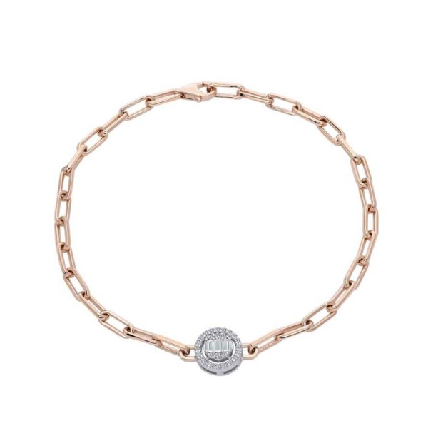 0.18 Karat Pırlanta Baget Bileklik - Baroni Diamond