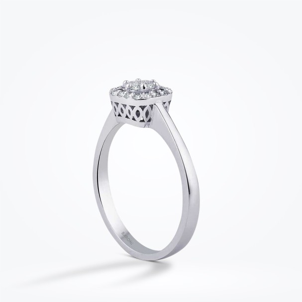 0.19 Karat Pırlanta Trend Yüzük - Baroni Diamond (1)