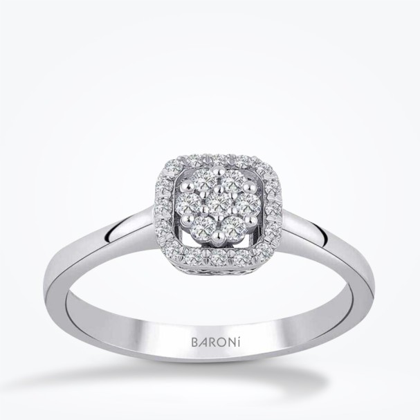 0.19 Karat Pırlanta Trend Yüzük - Baroni Diamond