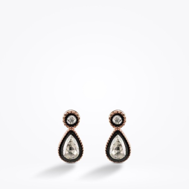 0.20 Karat Elmas Damla Küpe - Baroni Diamond (1)