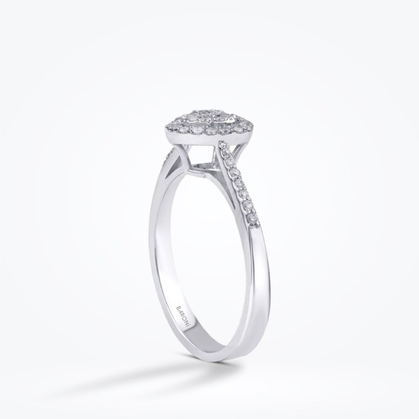0.20 Karat Pırlanta Kalp Yüzük - Baroni Diamond (1)