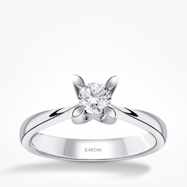 0.20 Karat Pırlanta Tektaş Yüzük - Baroni Diamond