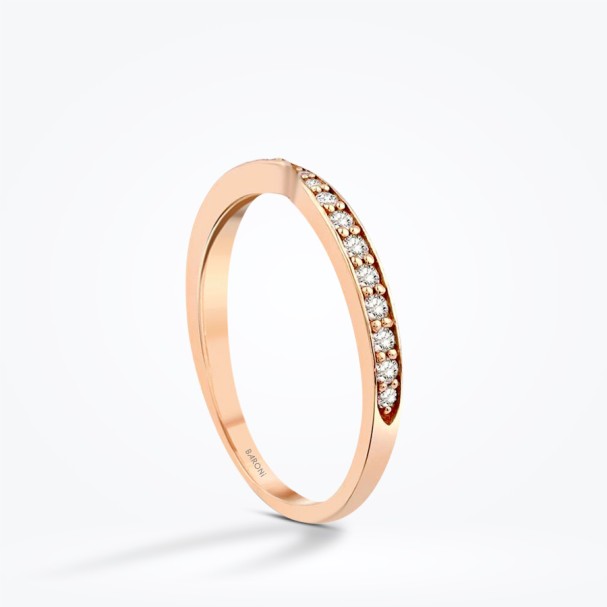 0.20 Karat Pırlanta Trend Rose Yüzük - Baroni Diamond (1)