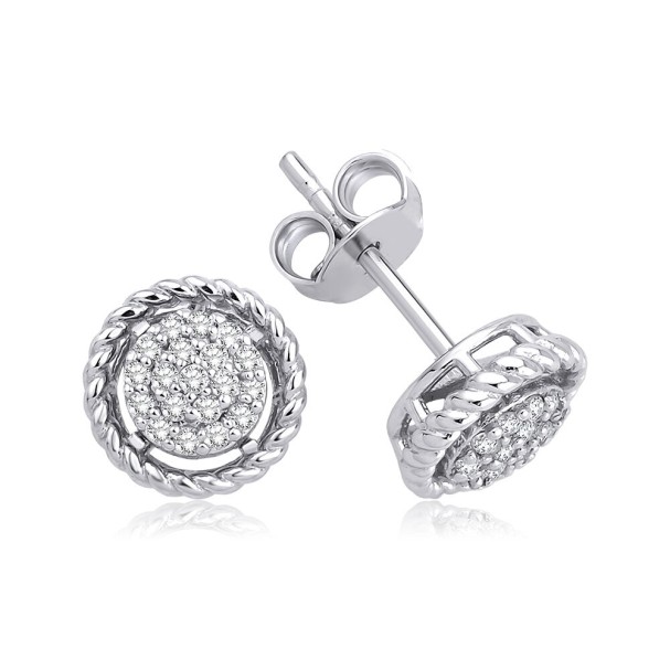 0.21 Karat Pırlanta Trend Küpe - Baroni Diamond