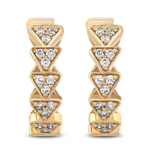 0.22 Karat Pırlanta Halka Küpe - Baroni Diamond (1)