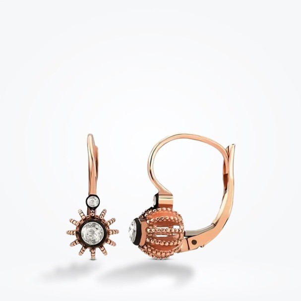 0.23 Karat Elmas Tektaş Küpe - Baroni Diamond