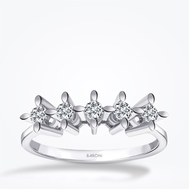 0.25 Karat Pırlanta Beştaş Yüzük - Baroni Diamond