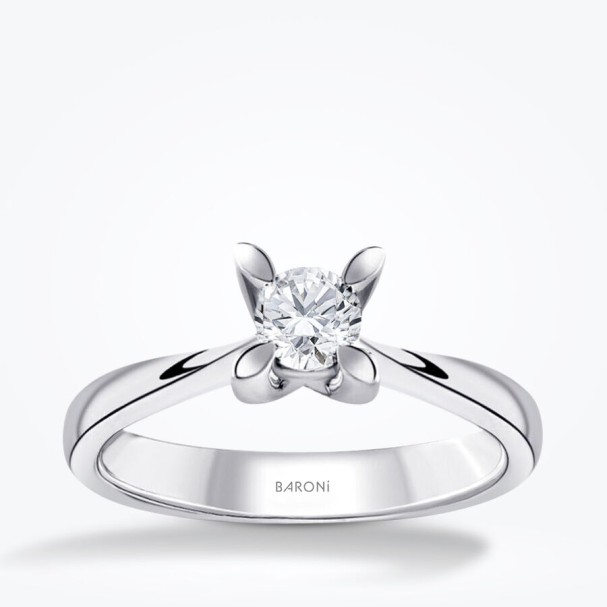 0.25 Karat Pırlanta Tektaş Yüzük - Baroni Diamond