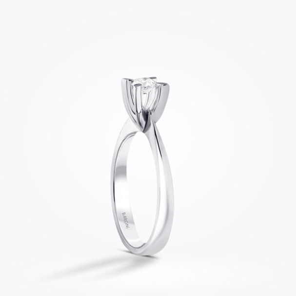 0.25 Karat Pırlanta Tektaş Yüzük - Baroni Diamond (1)