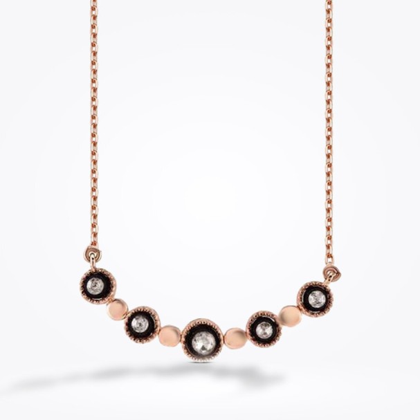 0.28 Karat Elmas Tasarım Kolye - Baroni Diamond