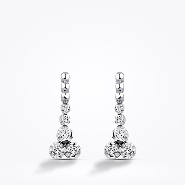 0.28 Karat Pırlanta Trend Küpe - Baroni Diamond (1)