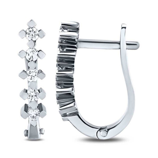 0.29 Karat Pırlanta Beştaş Küpe - Baroni Diamond