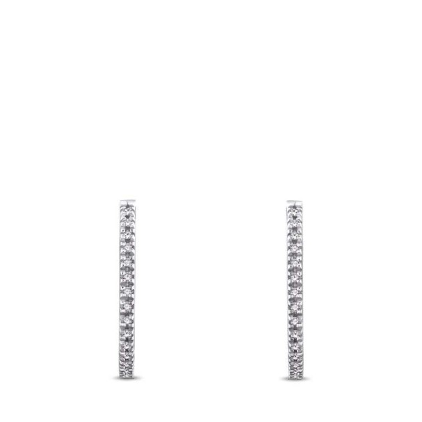 0.29 Karat Pırlanta Halka Küpe - Baroni Diamond (1)